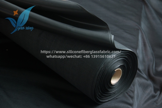 เนื้อผ้าใยแก้วเคลือบซิลิโคน 1000 มิลลิเมตร ทนต่อความร้อน -40 ถึง 200 °C