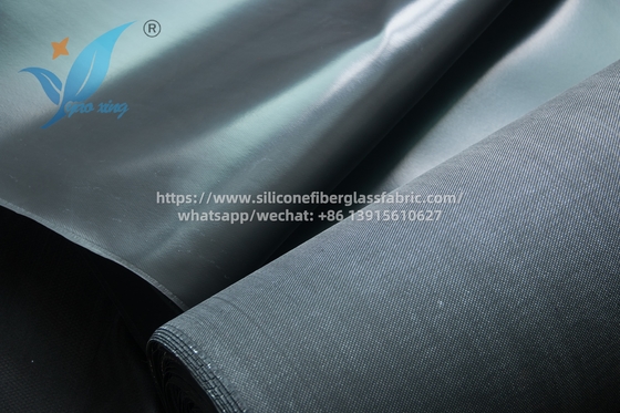 เนื้อผ้าใยแก้วเคลือบซิลิโคน 1000 มิลลิเมตร ทนต่อความร้อน -40 ถึง 200 °C