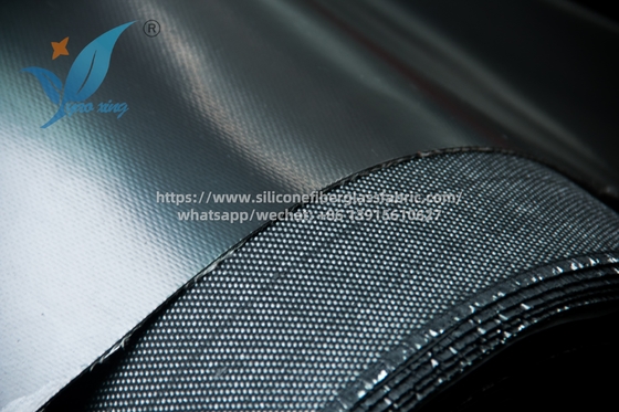 1 มิลลิเมตร สีซิลิโคนยางเคลือบไฟเบอร์กล๊าส