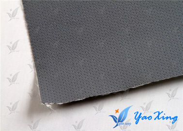 ผ้าใยแก้วเคลือบซิลิโคนสีเทายาว 100 ม. สำหรับม่านไฟ