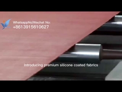 ผ้าใยแก้วซิลิโคนผสมยางสำหรับปะเก็นทนอุณหภูมิสูง