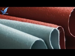 ผ้าใยแก้วเคลือบซิลิโคนหนา 0.4 มม. สำหรับม่านกันไฟ