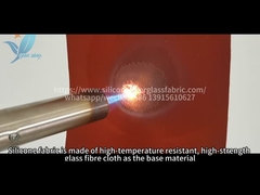 ผ้าซิลิโคน 4 มม ป้องกันการแก่ตัว ใช้งานอุตสาหกรรม ขนาดตามสั่ง